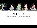 M.O.L.A - Chillin' (Remix) (Extended Ver.) LYRICS [HAN|ROM|ENG]