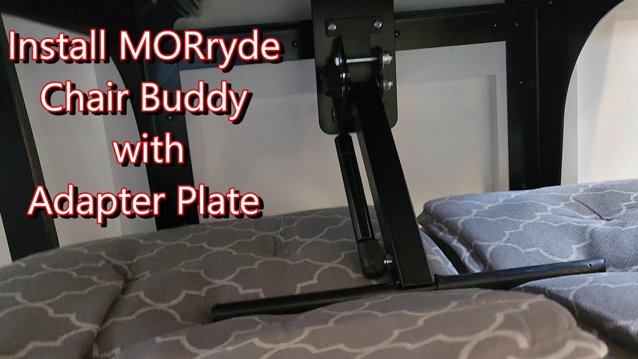 MORryde Chair Buddy with Adapter Plate install 39RKFB Riverstone 5th ...