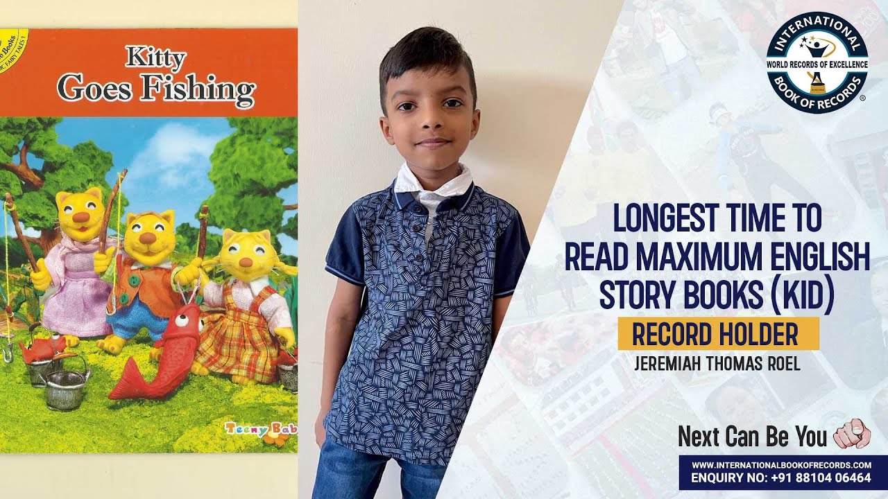 LONGEST TIME TO READ MAXIMUM ENGLISH STORY BOOKS KID YouTube