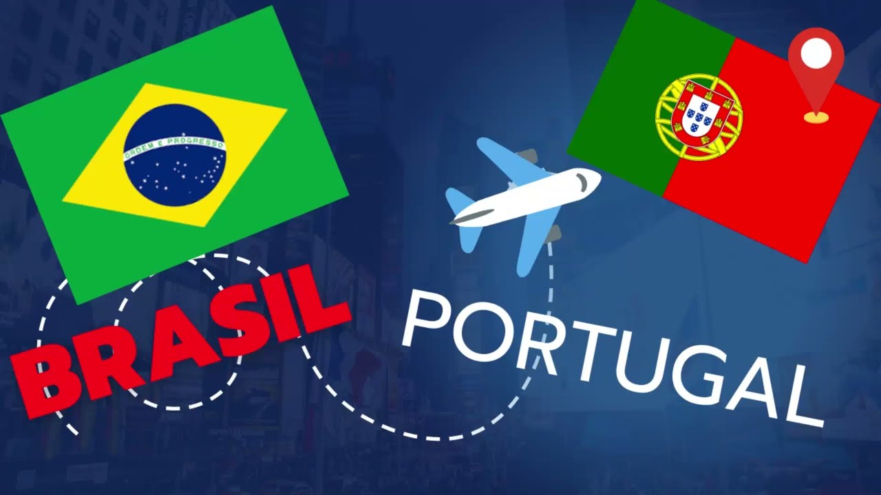 Rota do Voo Brasil para Portugal