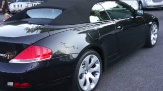 ~~SOLD~~2007 BMW 650i Convertible For Sale