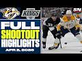 Nashville Predators at Los Angeles Kings | FULL Shootout Highlights - April 2, 2026