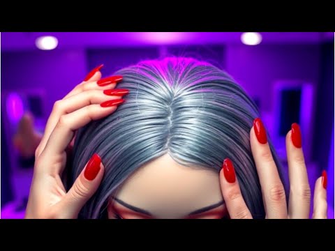 ASMR | ASMR Gentle Hair Play and Tingly Scalp Check