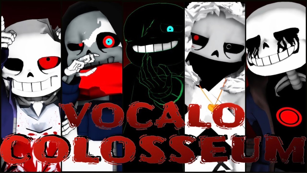 【UndertaleAU】闇AUでぼかろころあむ【MMD】