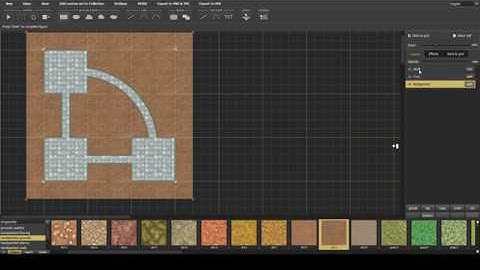 Dungeon Painter Studio   Curved Floor and Walls using SUBTRACT and UNION