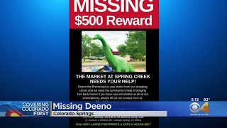 $500 Reward For Dinosaur Sculpture Stolen From Colorado Springs Business
