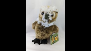 Wildlife Artists Great Horned Owl plush 7" Bass Pro Shop Stuffed Animal Sounds - See how it works