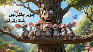 Paanch Choohay پانچ چوہے Urdu Rhymes Collection For Children