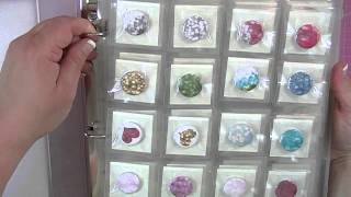 Flair Button Storage - How I store my flair buttons
