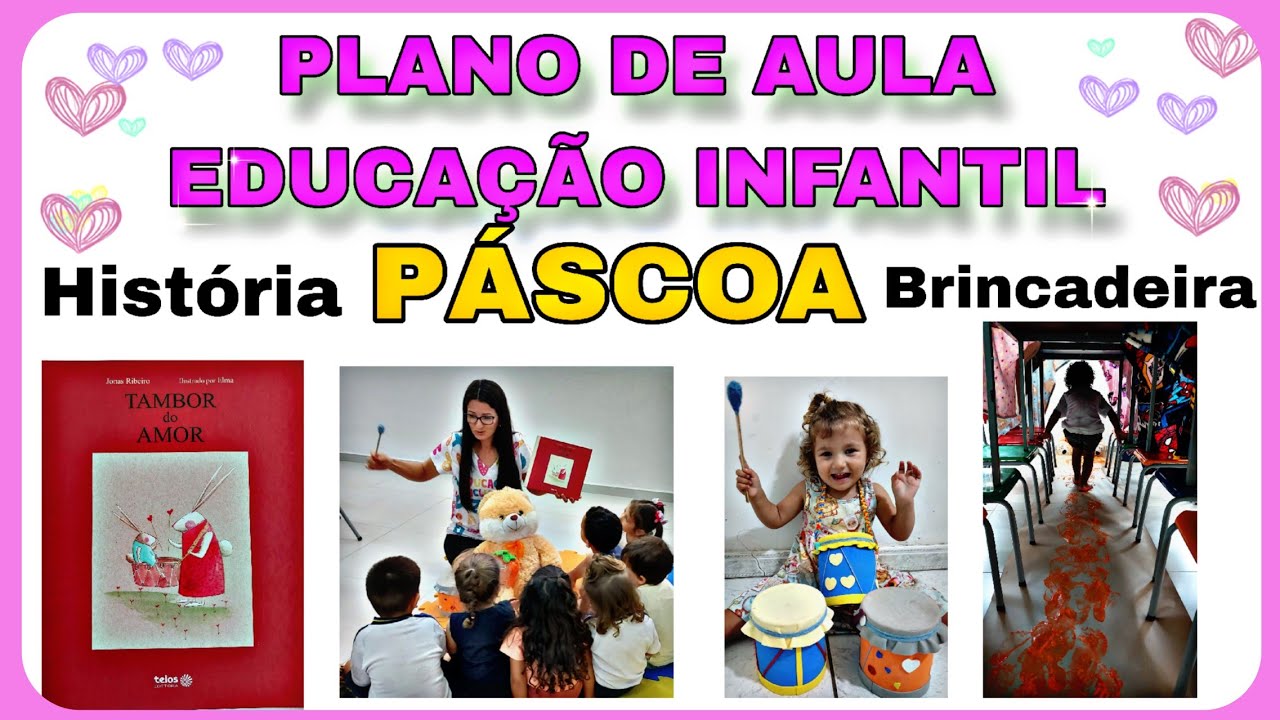 PLANO DE AULA EDUCAÇÃO INFANTIL- PÁSCOA - YouTube