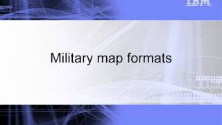 IBM ILOG JViews Maps for Defense: Introduction