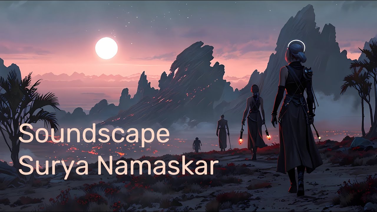 AUM Surya Namaskar | Beautiful soundscape for meditational & relaxing | 2k and 1 hour long adlı videoyu YouTube'da izle AUM Surya Namaskar | Beautiful soundscape for meditational & relaxing | 2k and 1 hour long adlı videoyu YouTube'da izle