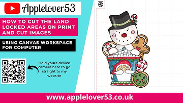 How to cut land locked areas with ScanNCut Print & Cut Images