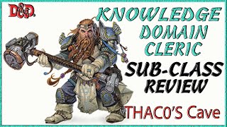 5E D&D Knowledge Domain Cleric | Review