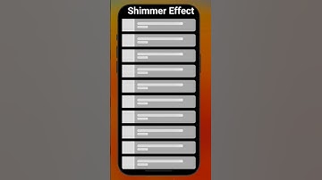 Shimmer effect using flutter "shimmer" package. #coding #flutterproject #flutter #css3 #compsci