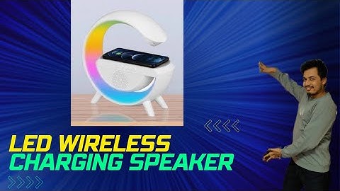 Introducing the LED Wireless Charging Speaker
