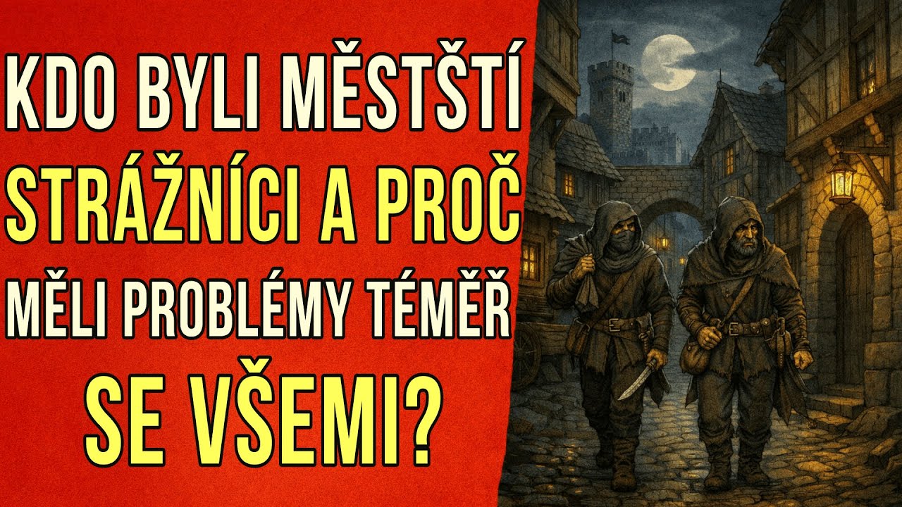 Kdo byli městští strážníci a proč měli problémy téměř se všemi?