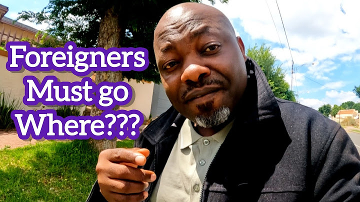 Foreigners must go!! Immigration operation in south Africa thumbnail