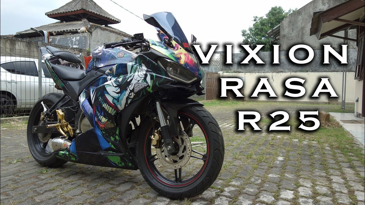 Modifikasi Vixion Rasa R25 Joker Jomblo Keren Ala Bambang Youtube