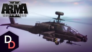 Arma 2 - Apache Gunner FLIR Cam #2 - US Army Op Harvest Red