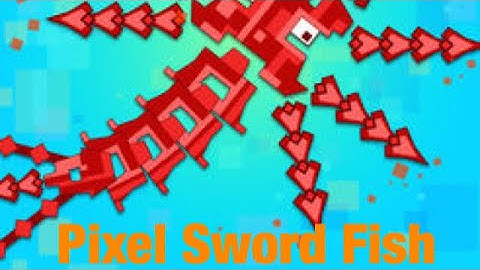 Pixel Swordfish!