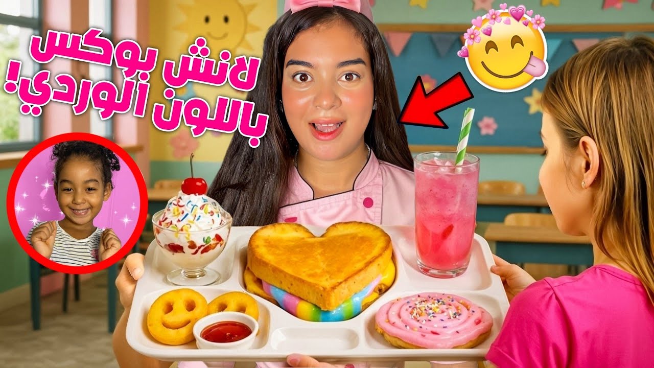 و اخيرا..تحدي احسن لانشبوكس لرتاج 🍔👩‍🏫‼️ صايبنا اغلى غداء مدرسي 💸😍 و الحكم اختي الصغيرة 👧❤