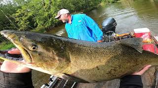 Pere Marquette Salmon Fishing