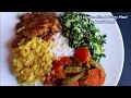 SRI LANKAN RICE & CURRY: HOW TO COMBINE A MEAL (ENGLISH) | 4K UHD