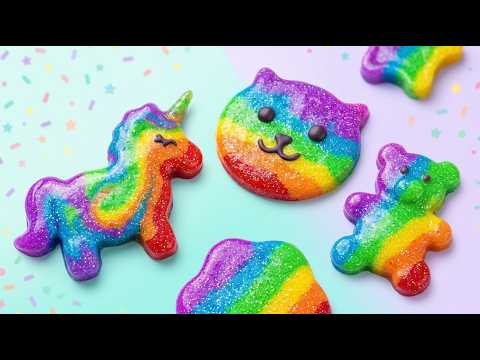 Making Rainbow Slime & DIY Fidget Toys! 🌈✨ Colorful Crafting Fun