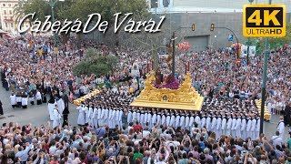 CRISTO DE LA BUENA MUERTE (MENA) C/HILERA SEMANA SANTA MÁLAGA 2017 4K