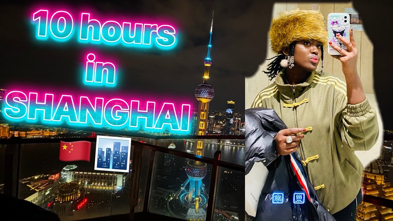 I flew to Shanghai for 10 hours, and had the best time.✈️🥳