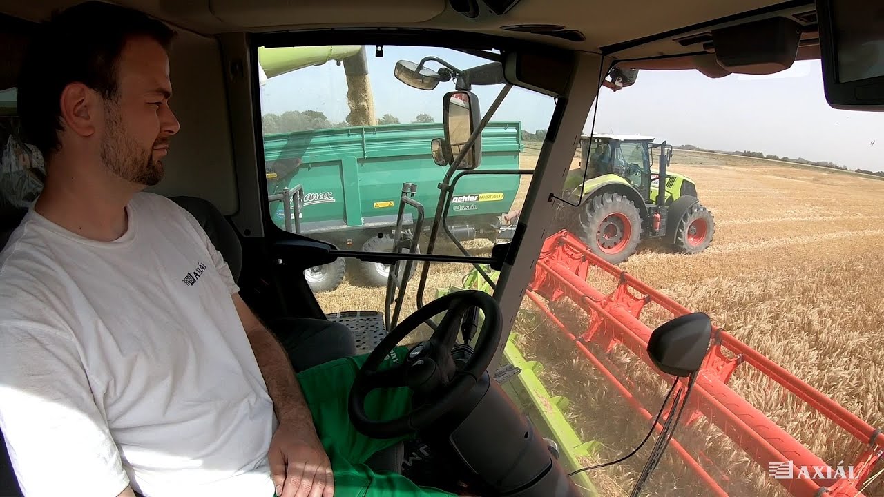 CLAAS LEXION 6900 & 760 [2021] Árpa aratás