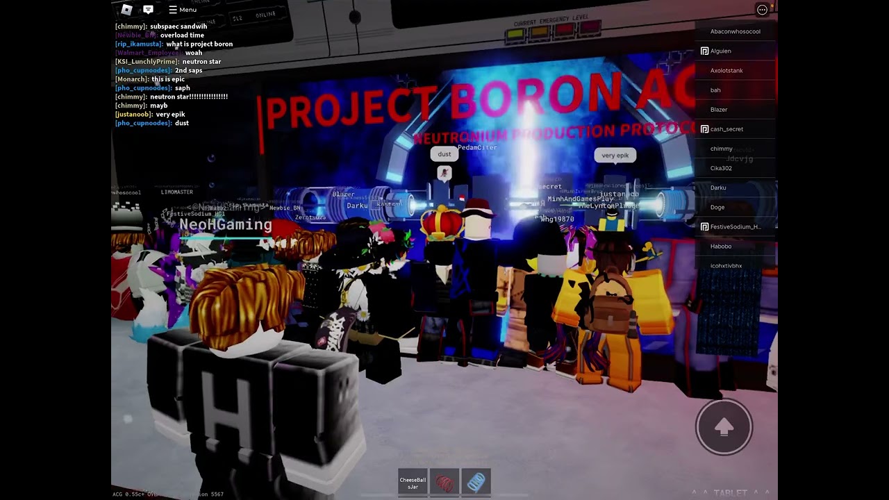 ACG: Project Boron V2