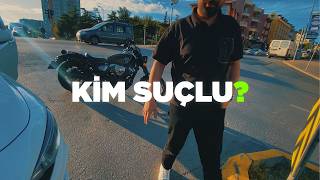 İlk Kazami Yaptim Sence Kim Hatalı? Sansürsüz Pov Chopper Motovlog 4K