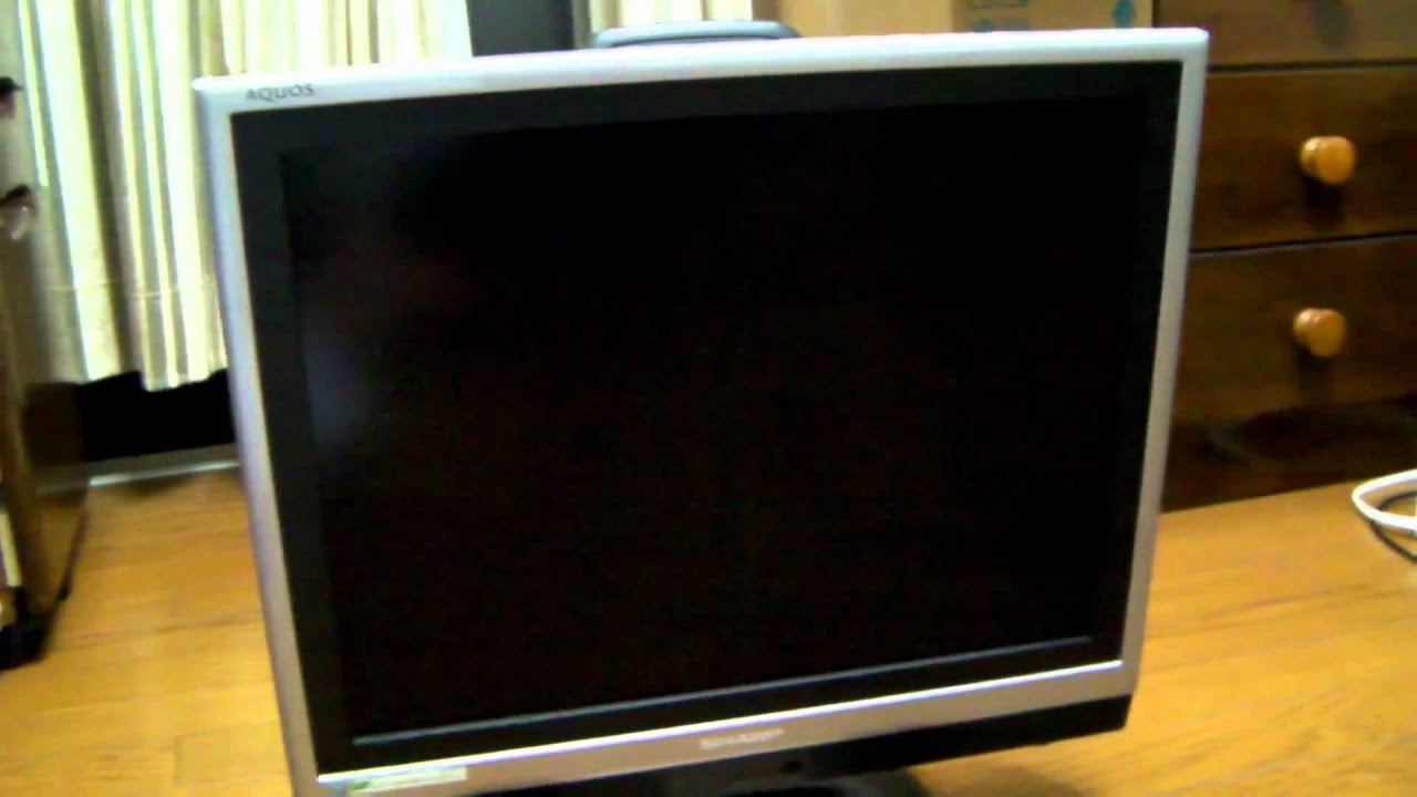 SHARP LC-20S2 もらった - YouTube
