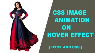 CSS Image Animation on Hover Effect