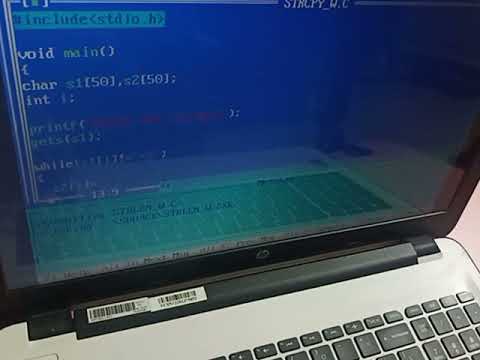 String Copy Operation without using Library function - Very simple!!!