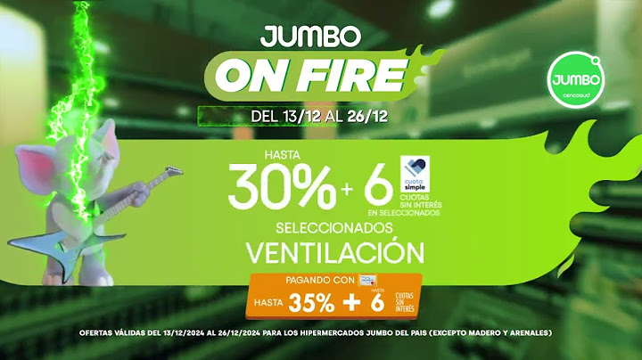 💻Jumbo ⚡#Onfire 🌟 #ElectroOfertas🌟 💻📅 Del viernes 13 al jueves 26 de diciembre