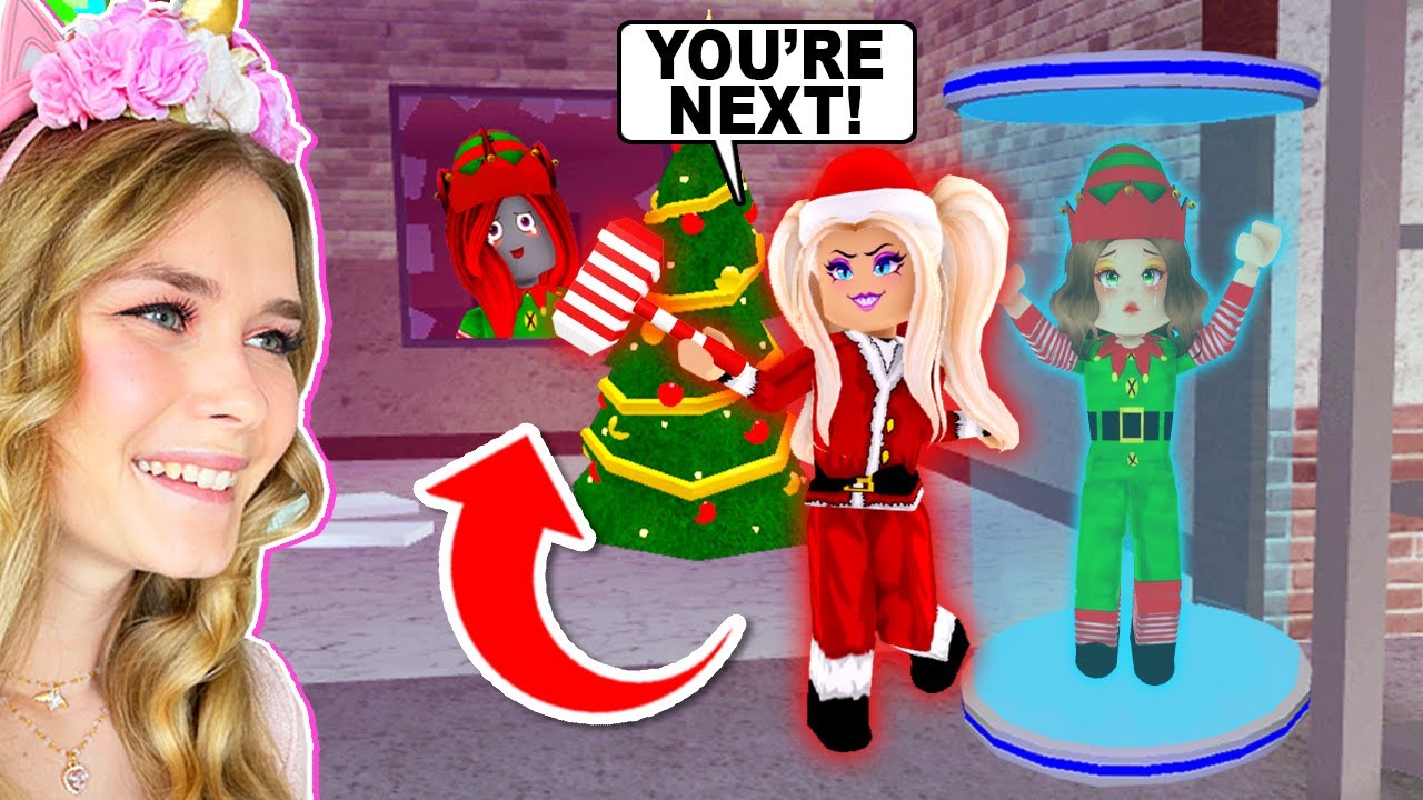 EVIL SANTA Take Over The FACILITY In Flee The Facility! (Roblox)