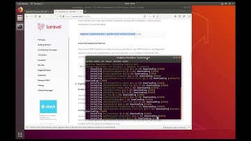 03 Ubuntu - Instalación Curl, Composer y Creación de proyecto Laravel