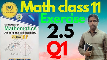 Exercise 2.5 echelon form class 11 Q1 Matrices & Determination|| Sindh Board chapter 2.