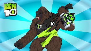 Kong Vs Siren Head Gold | Ben 10 | Fanmade Cartoon