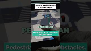 Waymo Sees Everything, And Shows You Too 👁️ | 360° Real-Time obstacle Detection