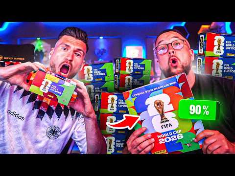 WHO GETS MORE from 100 PANINI WORLD CUP 2026 STICKER PACKS 😱🏆