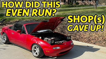 Shops Wasted THOUSANDS Trying To Fix This Miata, and FAILED. 2 Year Saga FINALLY OVER!