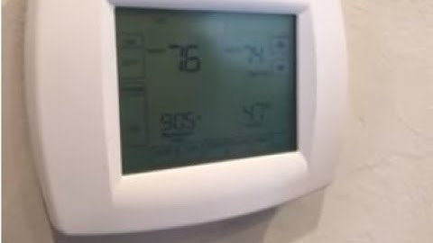 Trane Thermostat Questions & Answers