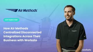Information How Air Methods Centralized Disconnected Integrations Across Their Business with Workato Update