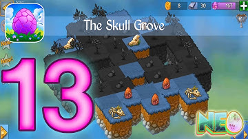 Merge Dragons: Gameplay Walkthrough Part 13 - Skull Grove (iOS, Android)
