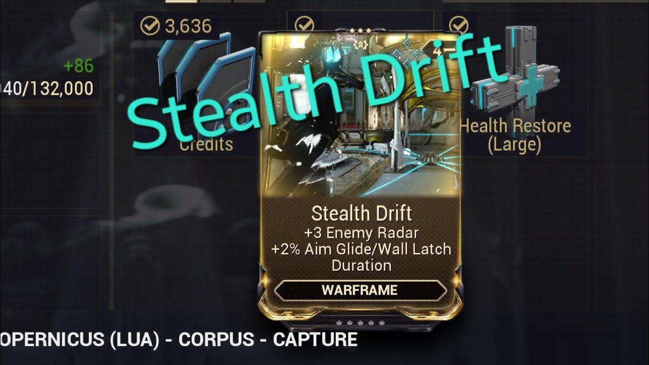 Warframe - Lua Stealth Drift 2023