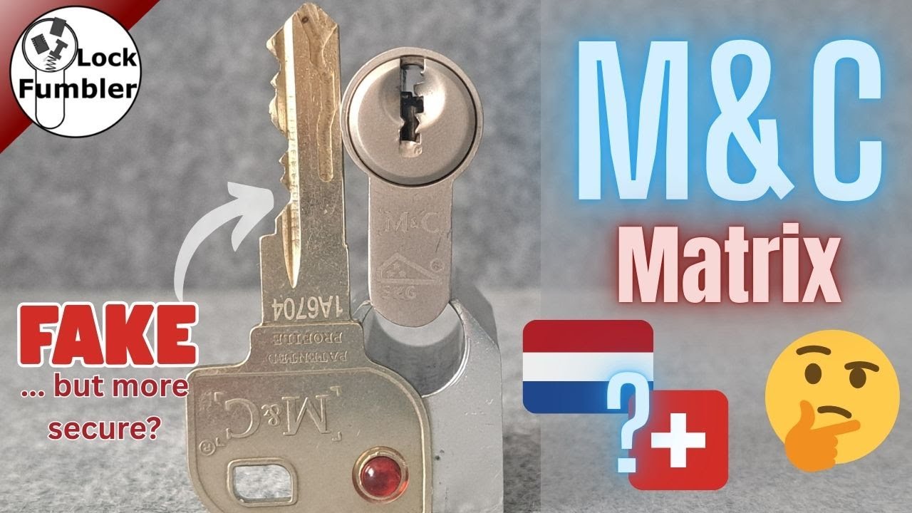 M&C Matrix (Dutch?/Swiss? Door-lock) picked and gutted [351]